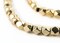 Cornerless Cube Beads - Full Strand of Faceted Ethnic Metal Spacers - The Bead Chest (6mm, Gold)